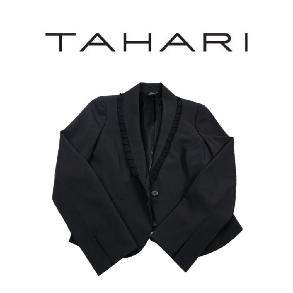 Tahari Black Jacket. Sz 4